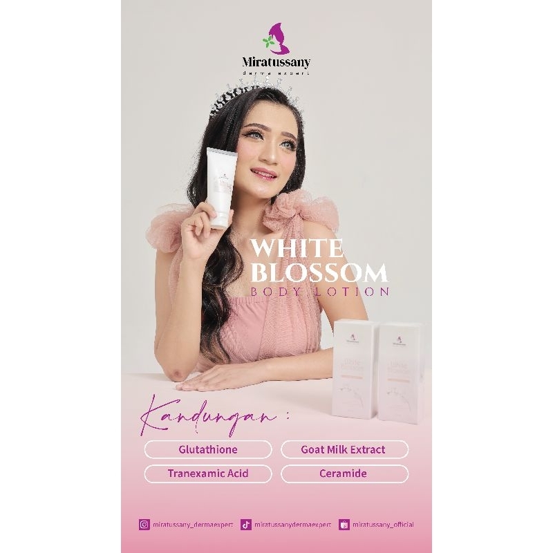 MIRATUSSANY LEVEL UP WHITE BLOSSOM BODY LOTION