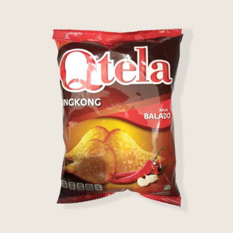 Qtela Keripik Singkong Balado 60gram