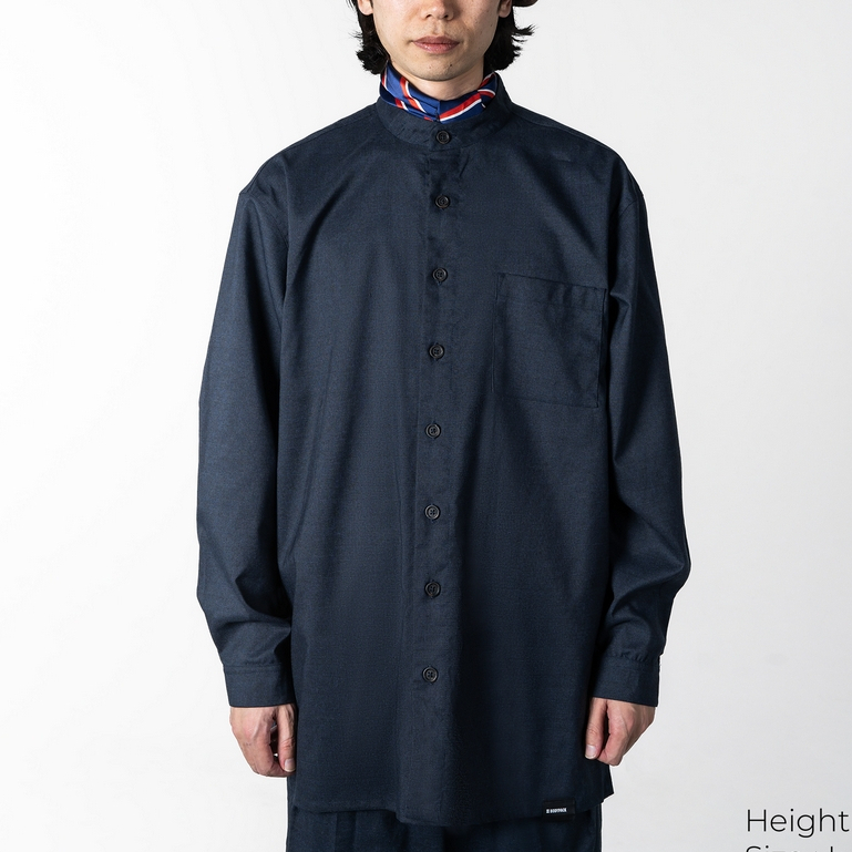 Kaos Lengan Panjang Bodypack Kremlin Long Sleeves Oversized Shirt - Navy