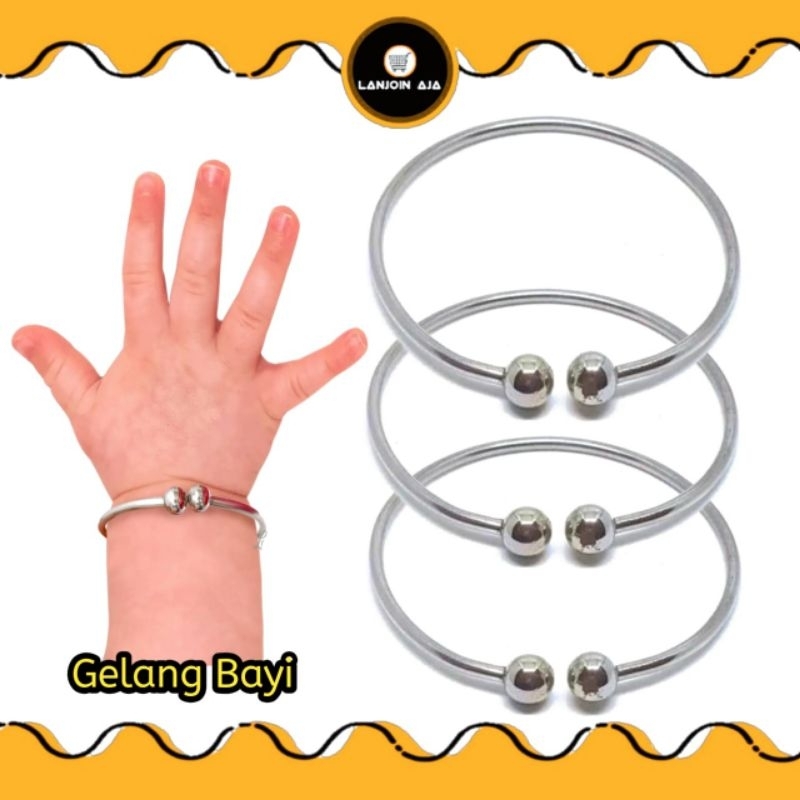 Gelang Bayi / Gelang Monel Bayi