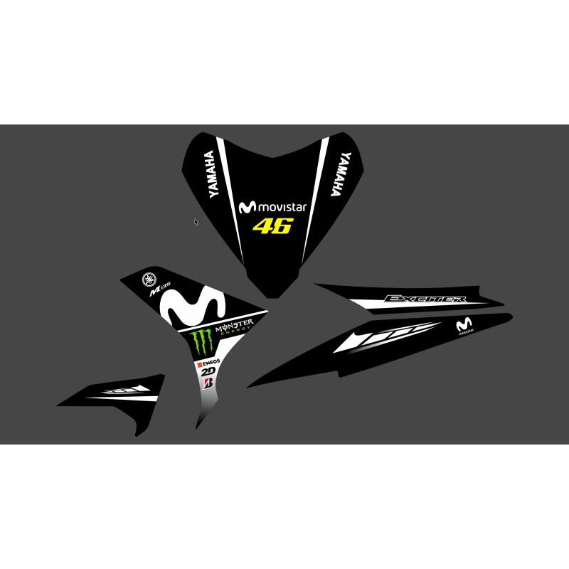 STRIPING STICKER MX NEW 135 TRANSPARAN MOVISTAR