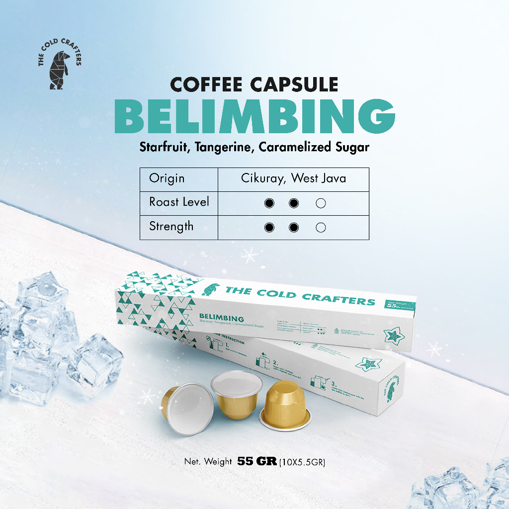 

Iced Coffee Capsule / Kapsul Kopi - Belimbing Nespresso Compatible