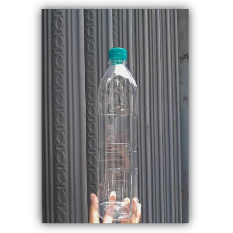 Botol MGK 1 Liter / Botol Plastik kotak 1000ml Long neck/ Botol Minum kemasan minyak