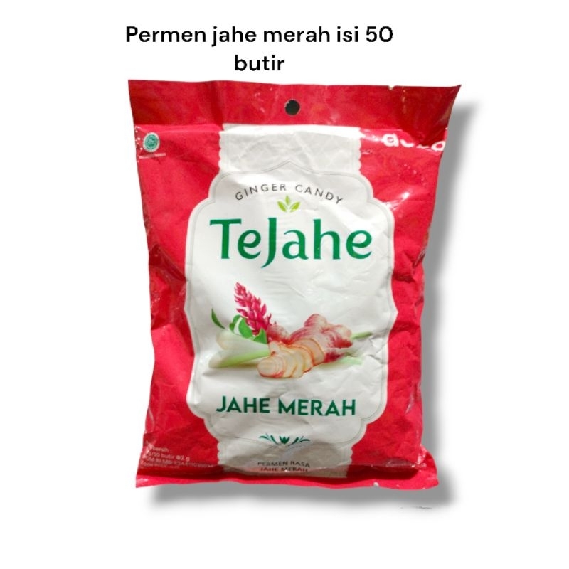 

permen TeJahe jahe merah isi 50butir/ginger candy