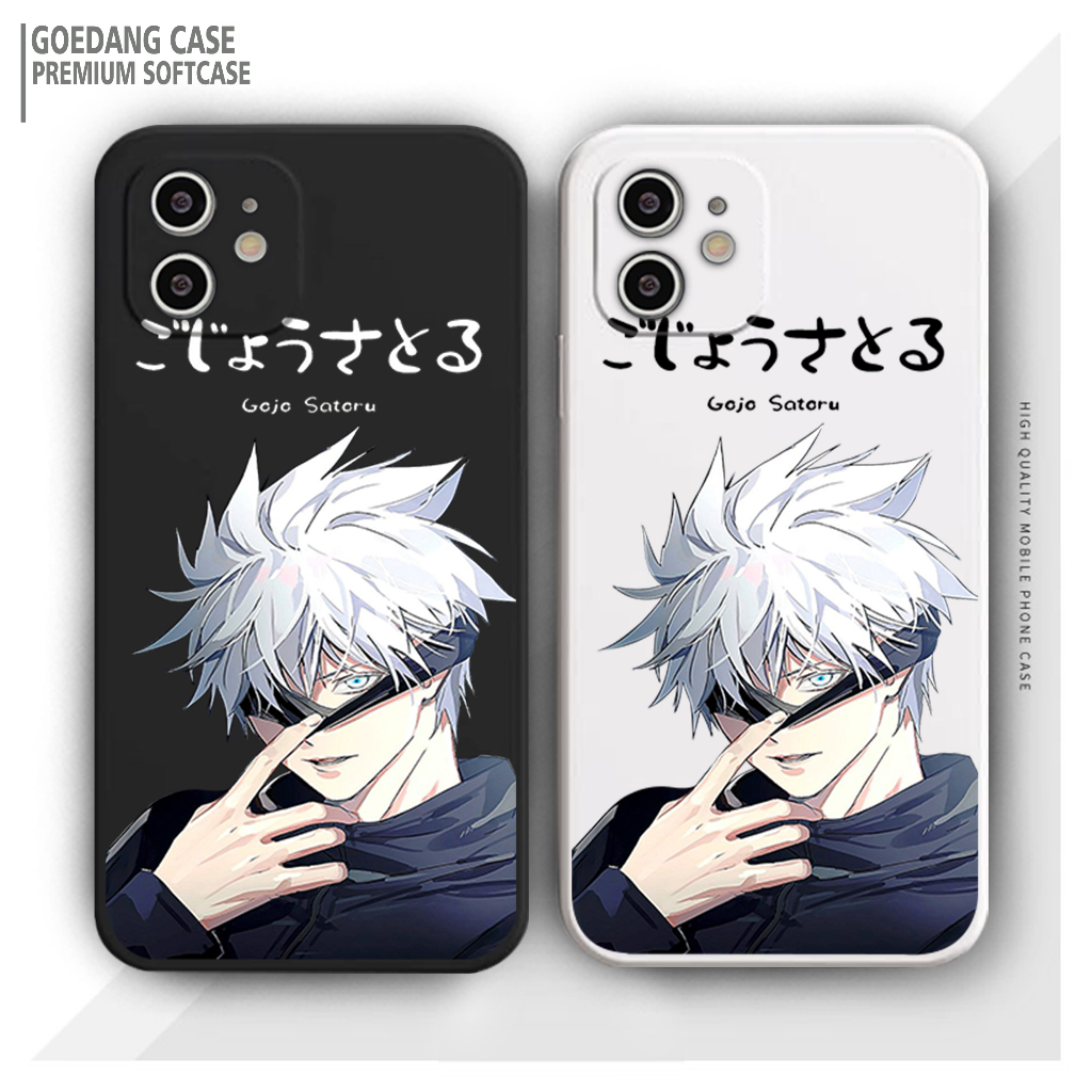 Case Anime Gojo Satoru #2 Oppo A16 A16E A16K A332020 A53 A54 A572022 A92 F5 F7 F9 F11 A17 Pelindung 