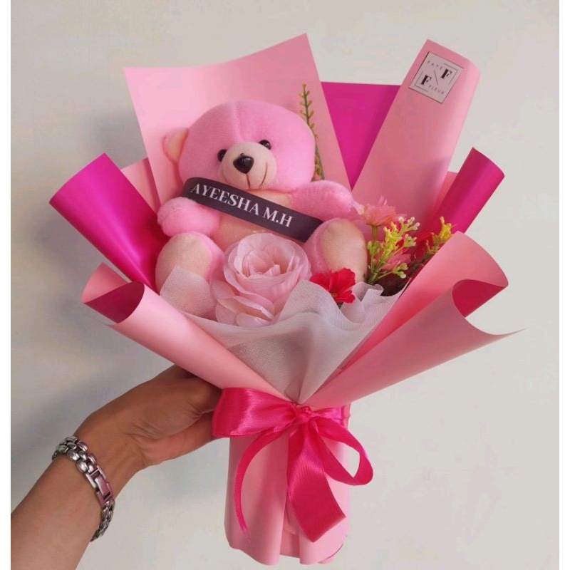 Buket Boneka | Buket Wisuda | Buket Ulang Tahun | Graduation Bouquet di Semarang