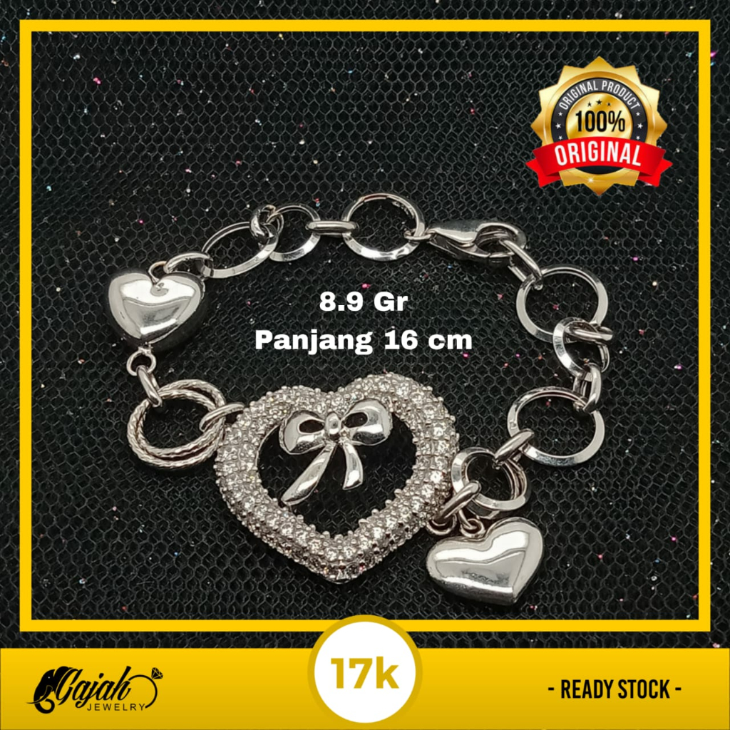 Gelang Emas 17K - 8.9 Gr Kadar 750 - 5684