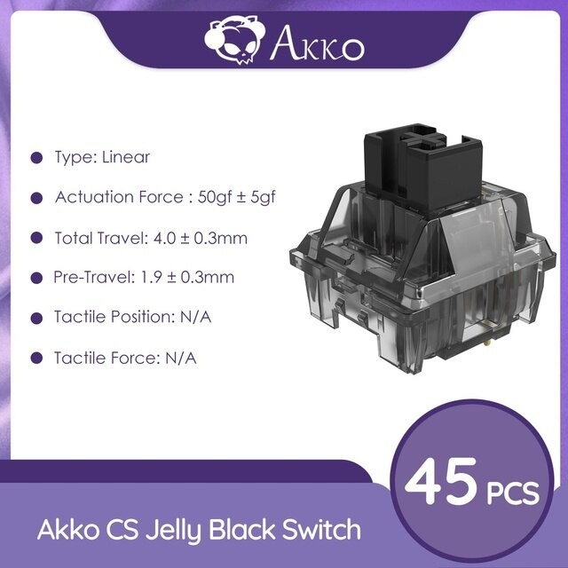 Akko CS Jelly Switch For Mechanical Keyboard Image 2