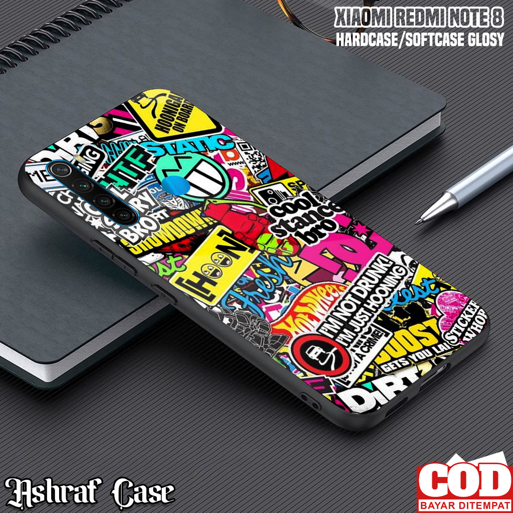 Case Xiaomi redmi Note 8 - Casing Hp Xiaomi Redmi Note 8 ( GRAFF ) Silikon Xiaomi Redmi Note 8 - Cas