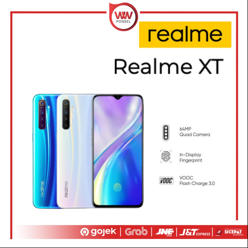 Hp Realme XT Ram 8GB Internal 128GB garansi resmi