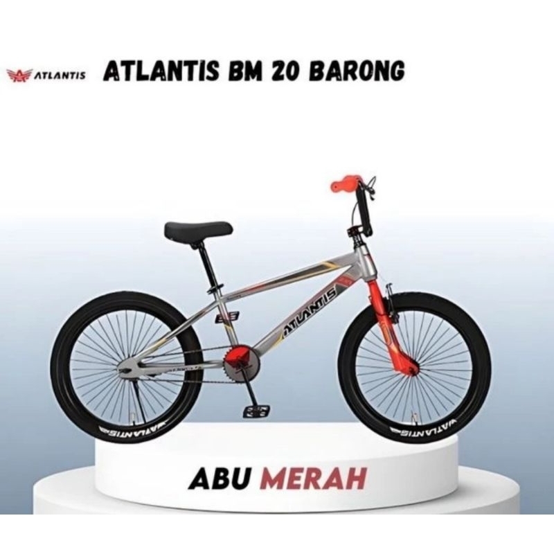 Sepeda Anak BMX 20 inch ATLANTIS BARONG Rem Torpedo Stang Rotor