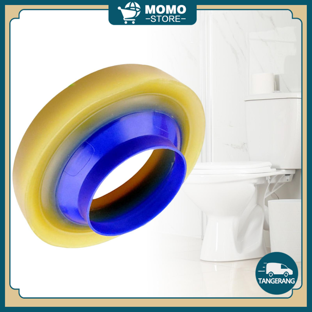 Karet Closet Duduk Universal Konektor Flange Offset Toilet / Toilet Gasket Pipa Kloset