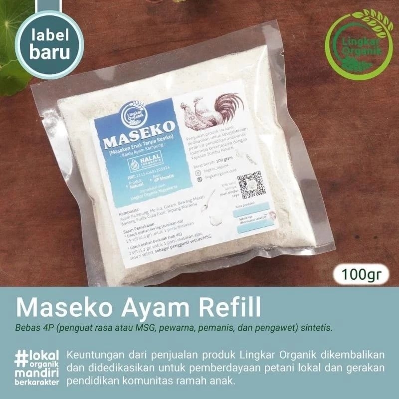 

Lingkar Organik Maseko Refill Kaldu Sapi, Ayam, dan Jamur