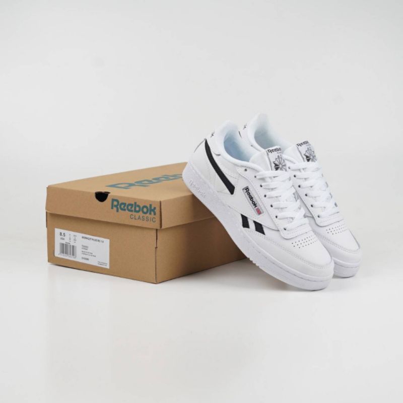 Sepatu Reebok Classics Club C85 Revenge Trainers White Putih