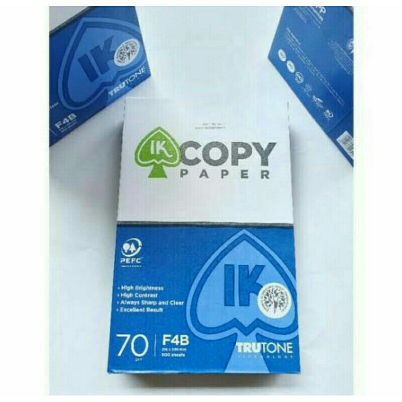 

Kertas Ik copy paper F4 75