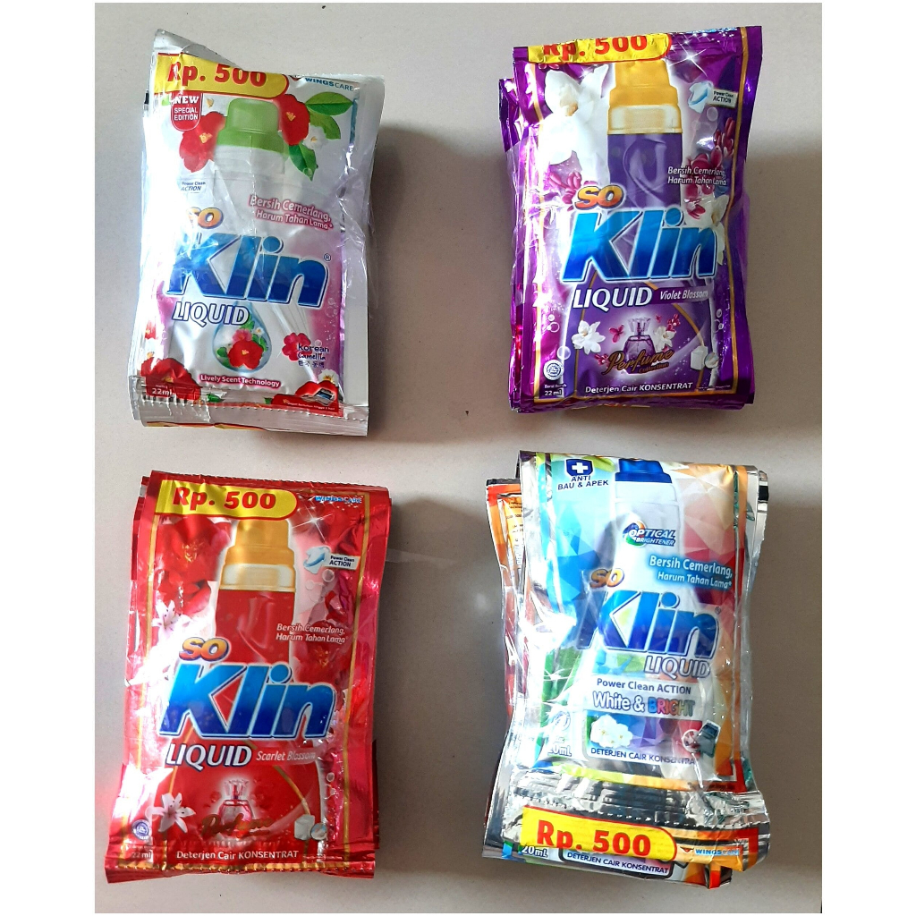 So Klin Cair Liquid Softegent 22ml (SACHET)