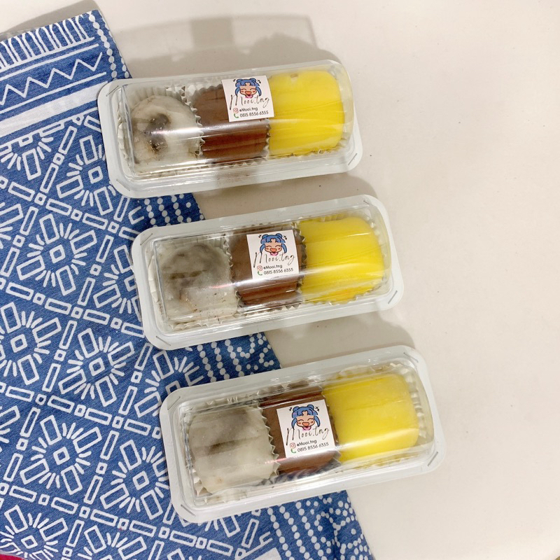 

1 Pack isi 3 Daifuku Mochi Mooi