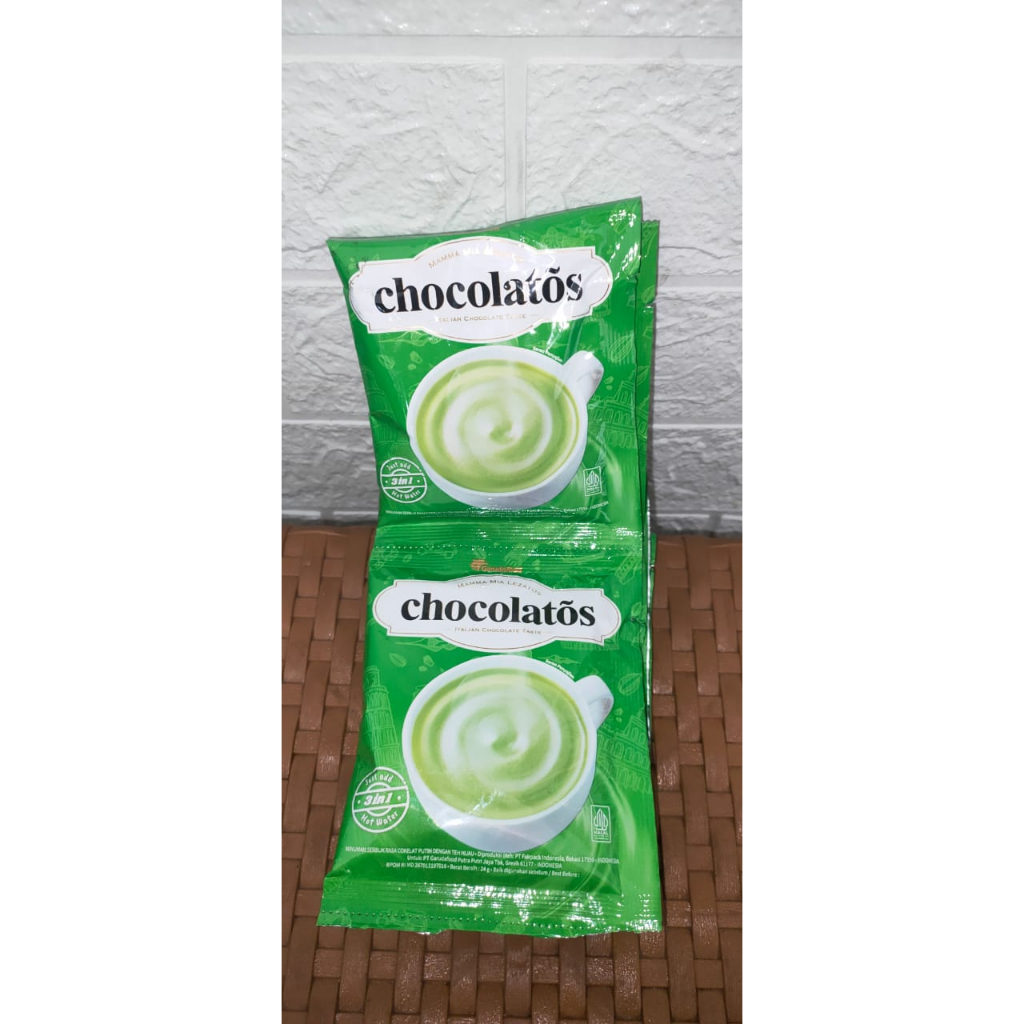 

chocolatos matcha isi 10pcs