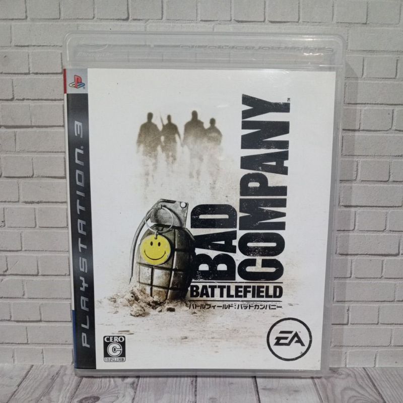 BD CD KASET ORIGINAL PS3 BATTLEFIELD Bad Company 1 Usa Bahasa Inggris Lengkap Manual book