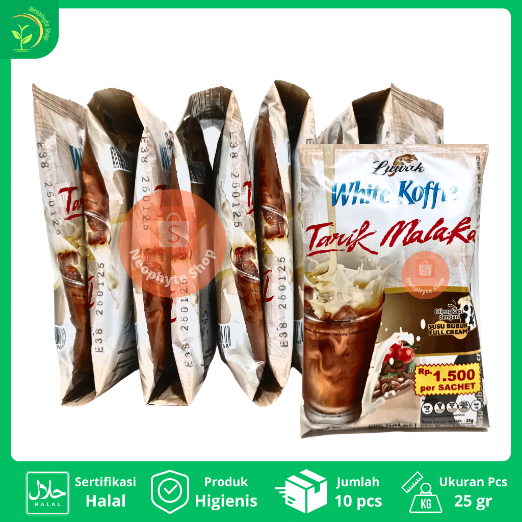 

Kopi Tarik Malaka 1 Renceng isi 10 Pcs White Koffie