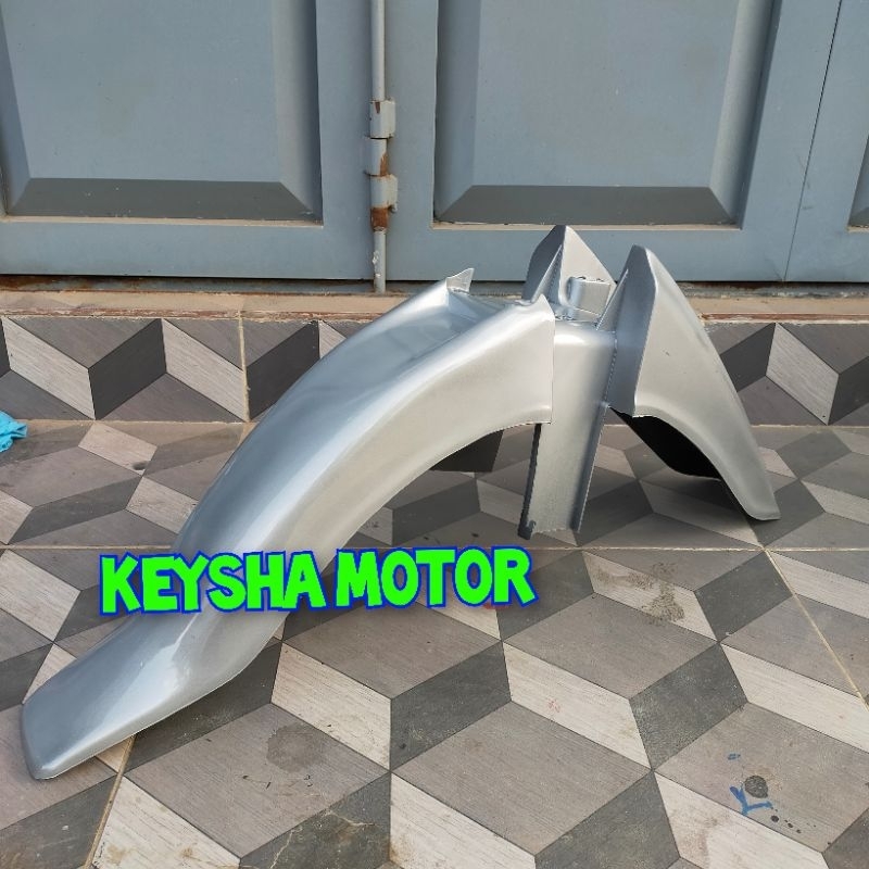 SPAKBOR DEPAN KAZE R SLEBOR KAZE SILVER