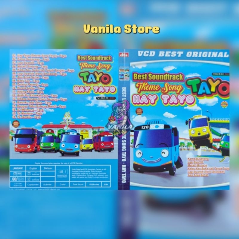 Kaset Video Musik Lagu Anak Anak Hay Tayo
