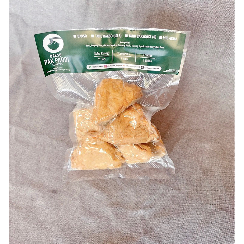

TAHU BAKSO FROZEN DAGING SAPI ASLI ISI 5