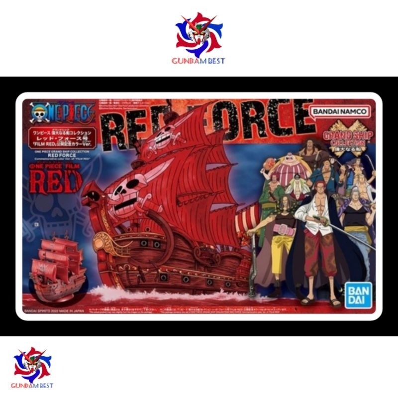 Model Kit One Piece Grand Ship Collection Red Force