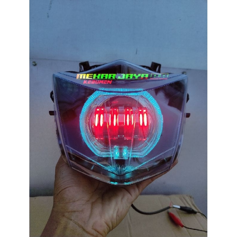 SEPAKET LAMPU DAYMAKER BILED PROJIE BEAT ESP 2016 SAMPE 2019