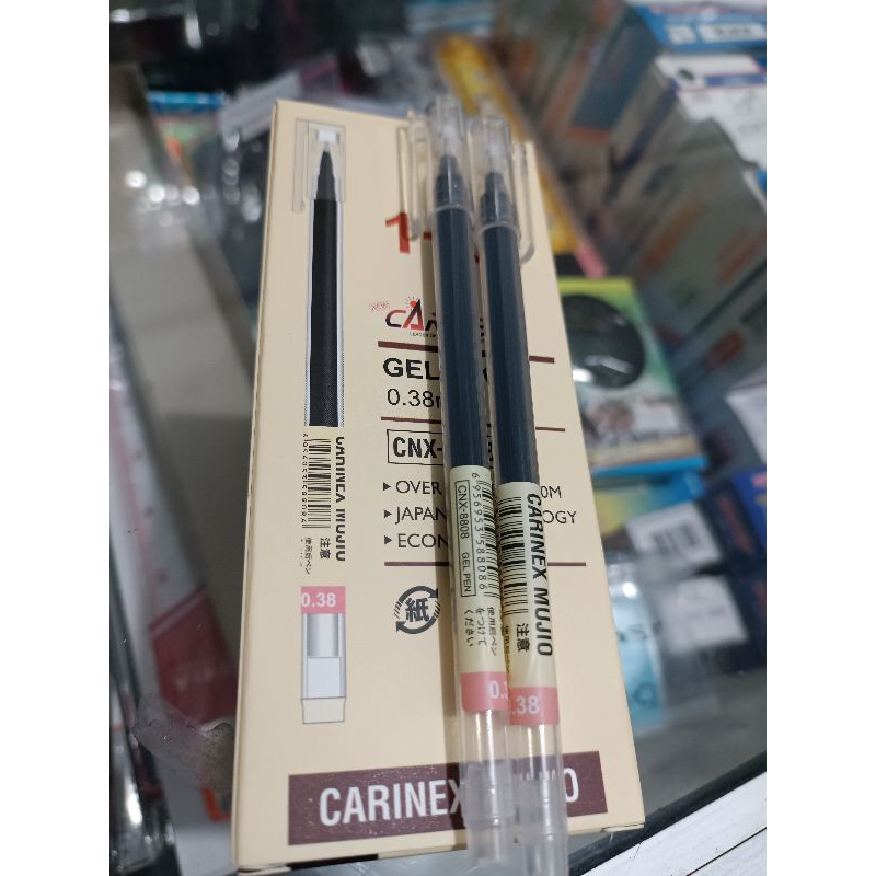 

Pena carinex gel 1 box (isi 12 pcs)