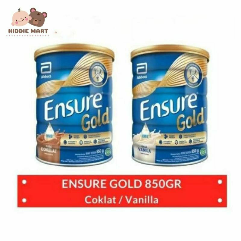 

Ensure Gold Coklat Vanila 850gr 850 gr