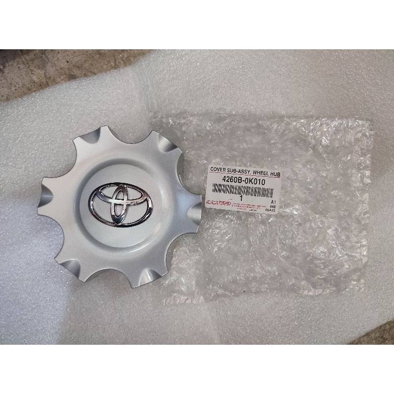 dop roda hilux 2008-2011velg alumunium original 4260b-0k010