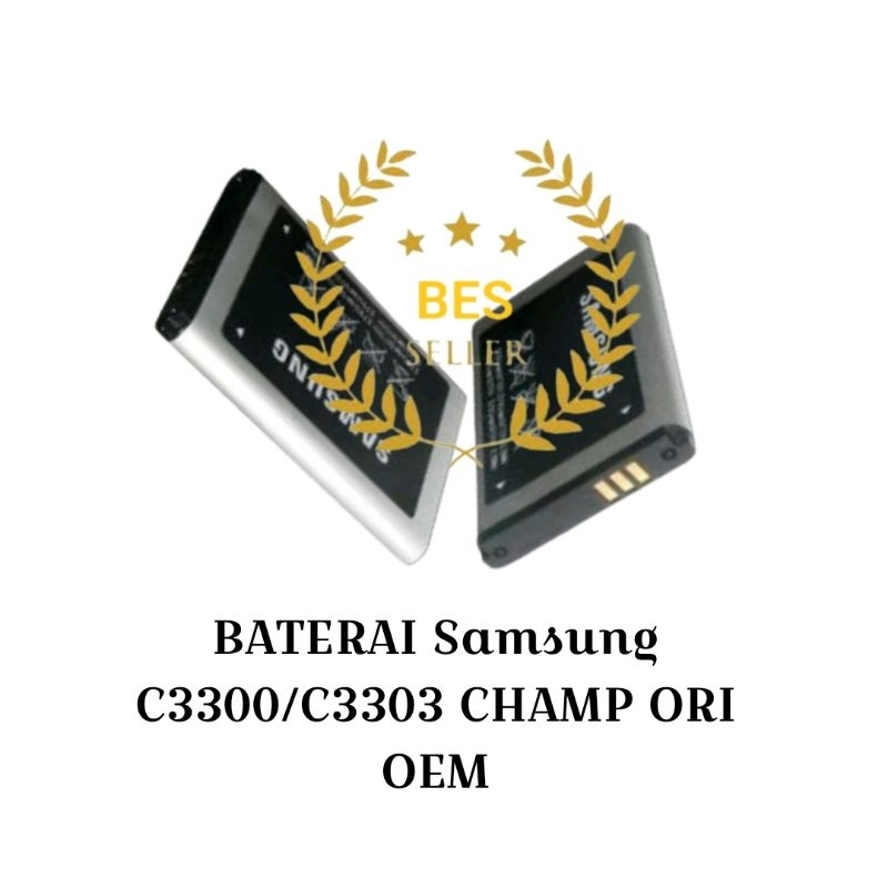 BATERAI Samsung C3300/C3303 CHAMP ORI OEM