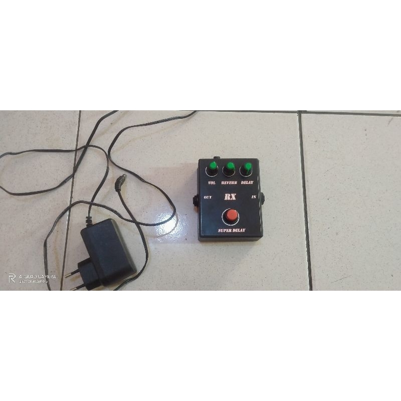 efek reverb super  delay,