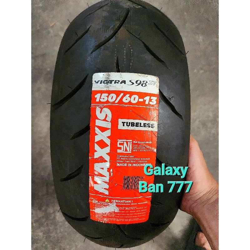 Ban motor Maxxis Victra S98ST 150/60 Ring 13 150/60-13 Tubeless