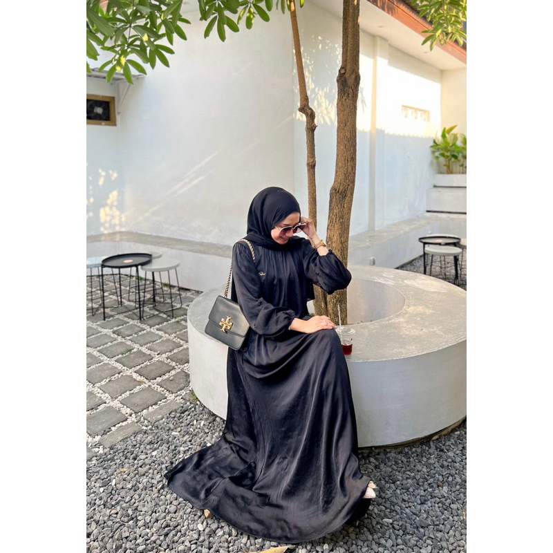 SONIA DRESS by HALWA APPAREL GAMIS KONDANGAN FREE BELT IKAT PINGGANG