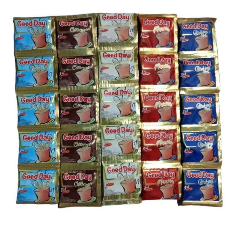 

Sembako~ Kopi Good Day 1 Renceng 10 Pcs