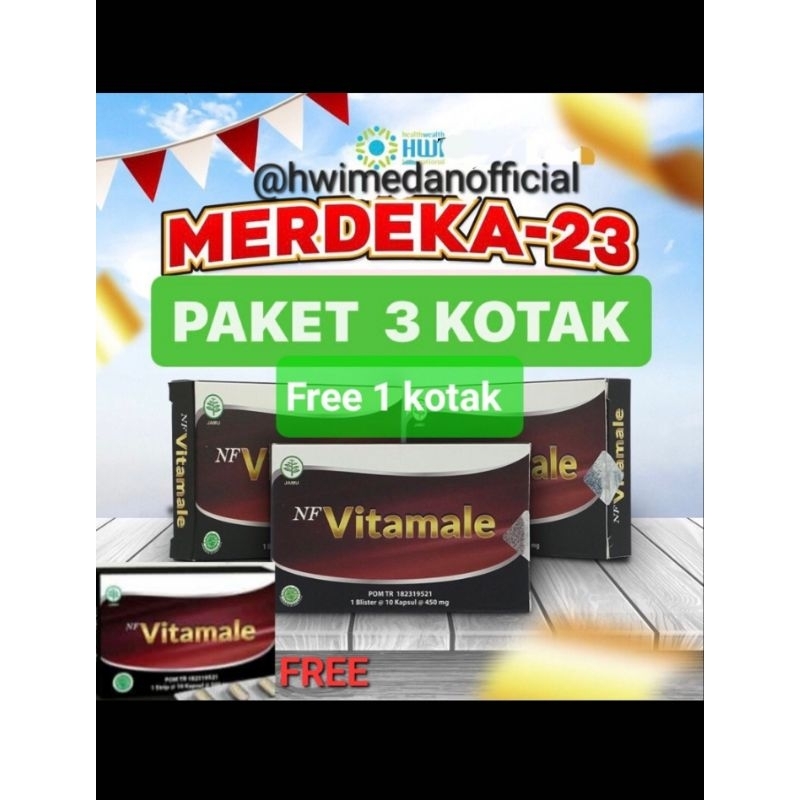 Promo Bundling paket merdeka NF Vitamal3 hwi beli 3 gratis 1