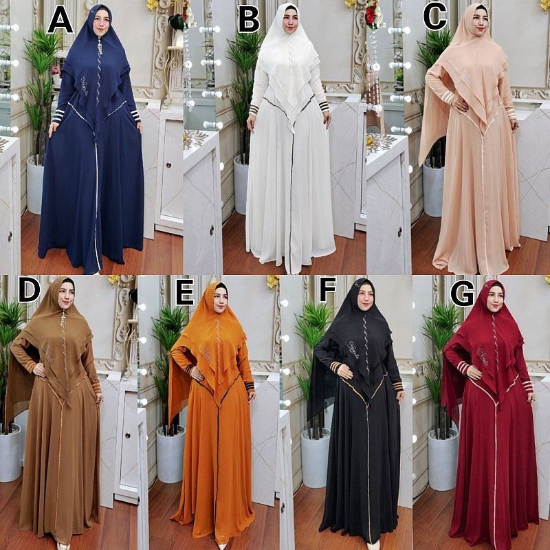 Sulaiman Series by Hannatia || Set Gamis Syari