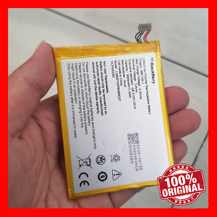 BATERAI ORIGINAL 100% BLACKBERRY AURORA BBC100-1 BATTERY ORI HP BB