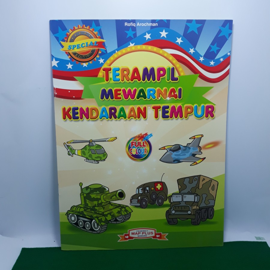 

BUKU TERAMPIL MEWARNAI KENDARAAN TEMPUR