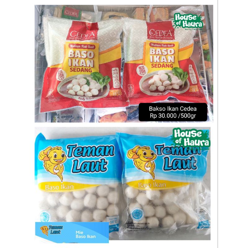 

Bakso Ikan Cedea / bakso ikan teman laut