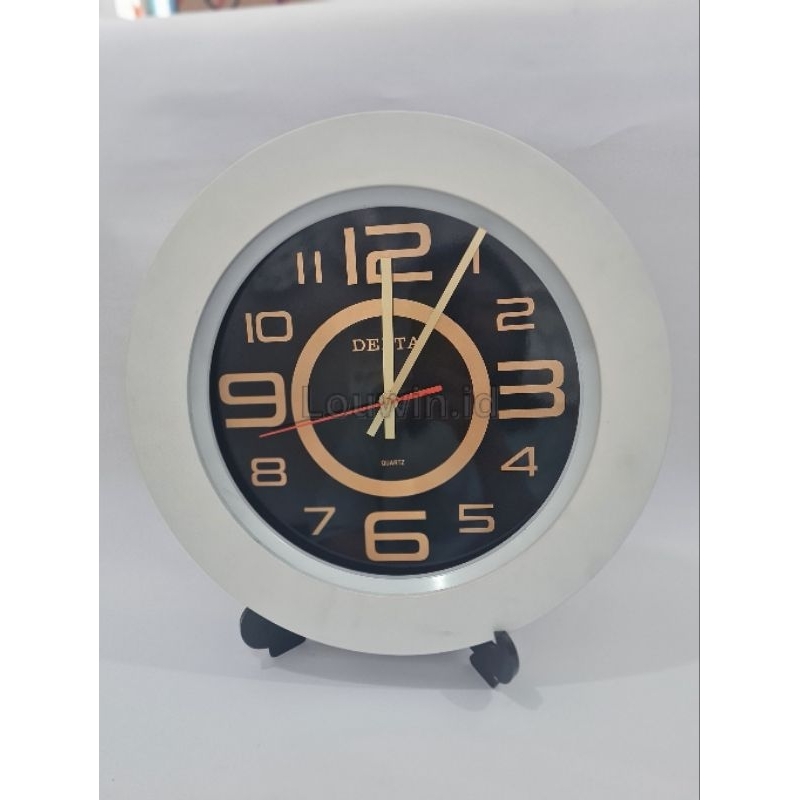 jam dinding delta / jam dinding cantik / jam dinding bagus / hiasan rumah / jam dinding unik / jam d