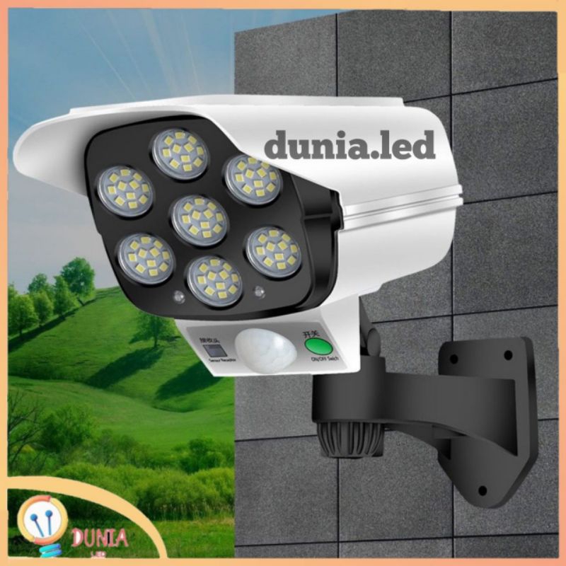 Lampu Jalan Solar Lampu Taman Tenaga Matahari 77 LED