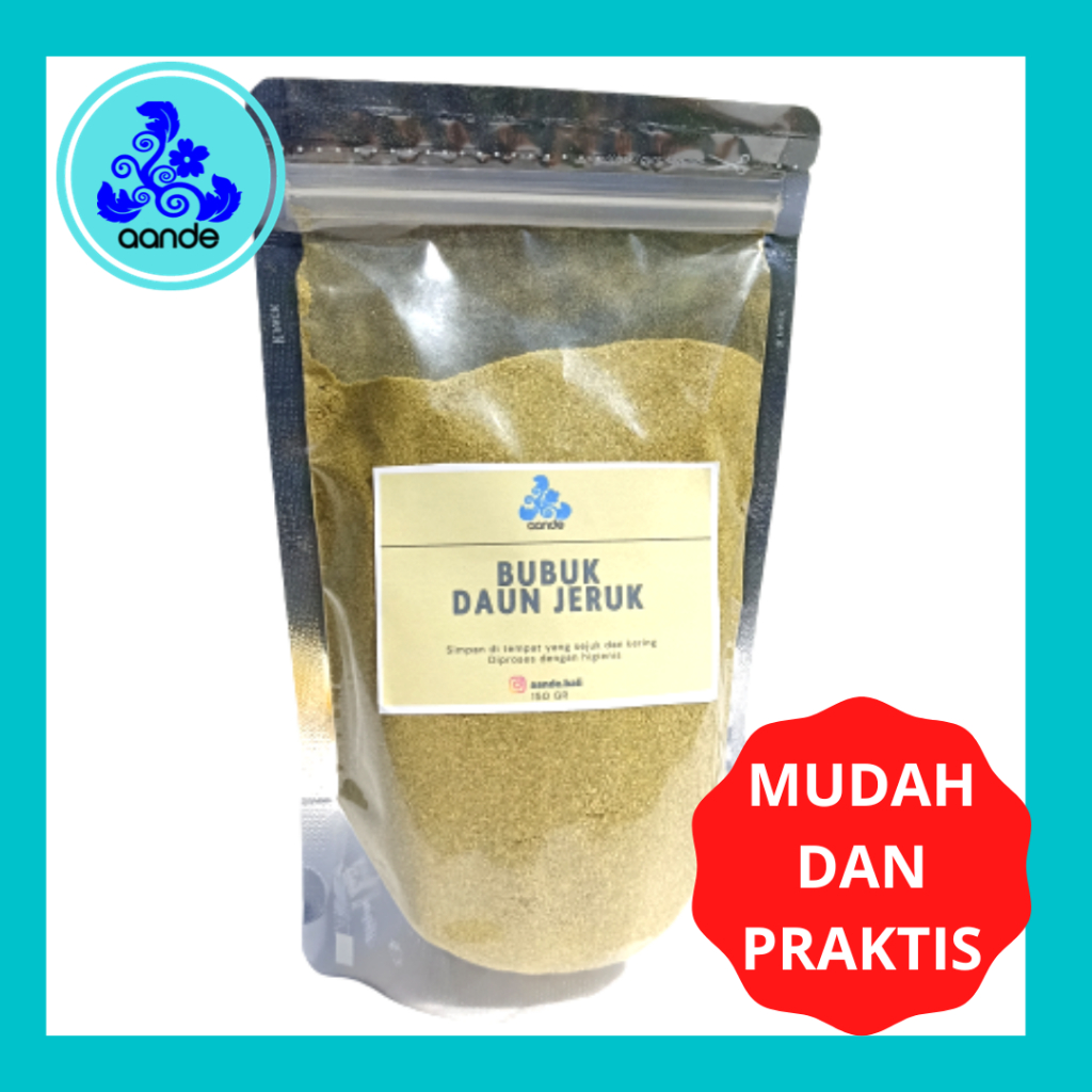 

50 GRAM - BUBUK DAUN JERUK PURUT / LIME LEAF POWDER