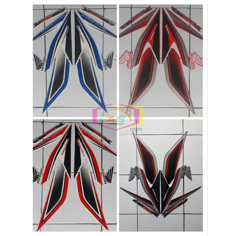 Lis Cb150R.sticker set bodi motor cb 150R.striping cb tahun2015.