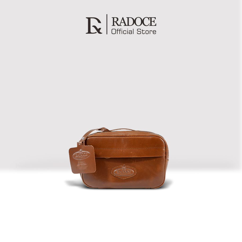 Radoce Bags - Clutch Pouch Pria Wanita - Tas Kulit Sapi Asli - Ichiko LS