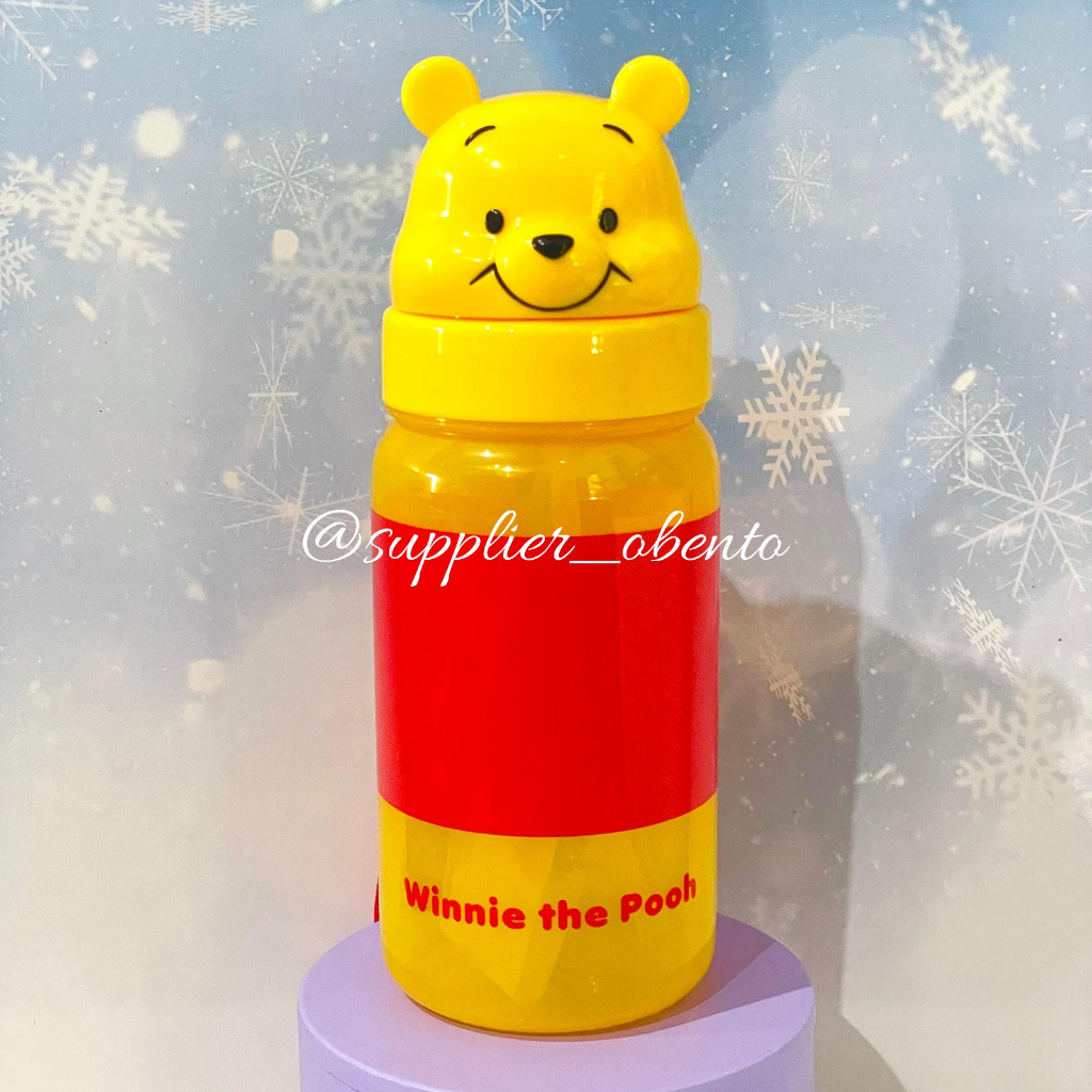 [Skater] Winnie the Pooh Water Bottle Original Japan Plastic Water Bottle Disney Bottle Kids - Botol