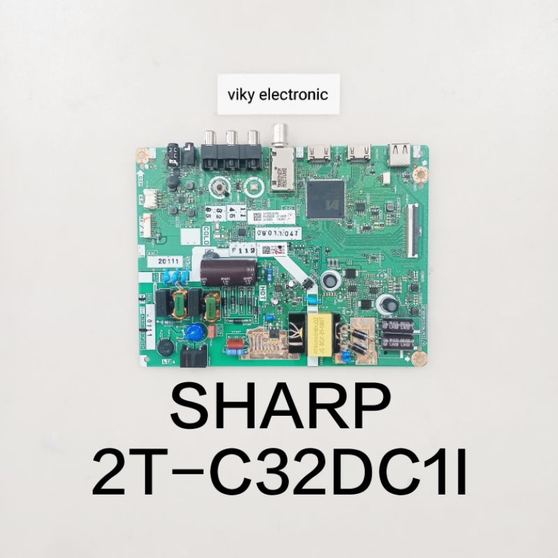 SHARP 2T-C32DC1I mainboard mb motherboard modul tv mobo mesin tv led SHARP 2T-C32DC1i