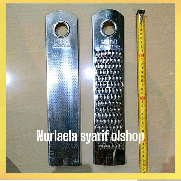 Parutan Kelapa Mentari Parut Singkong Stainless Stel- Lubang Kasar